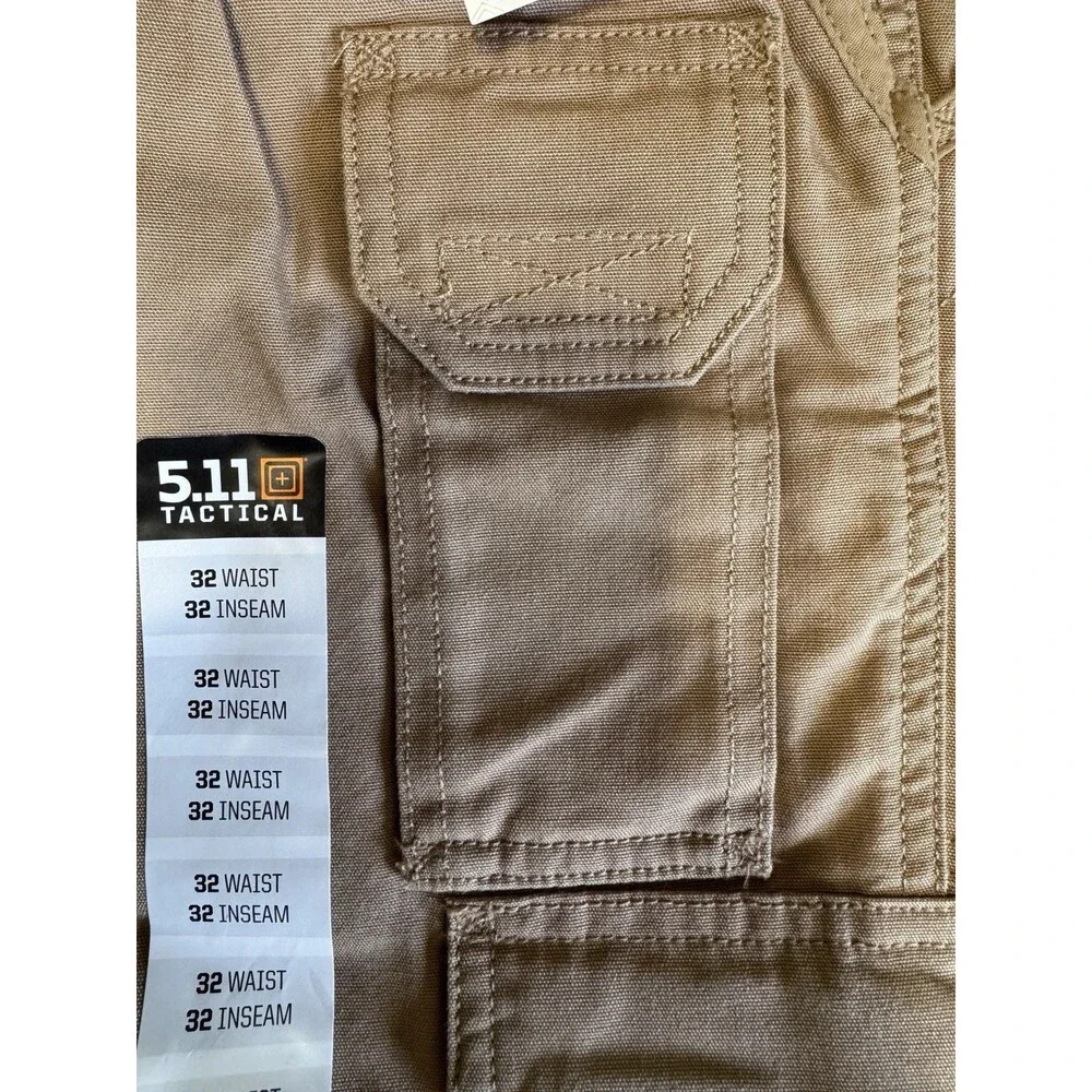 NWT 5.11 Tactical Men's Cargo Pants 74251 32 X 30 Khaki Pants, 120 Coyote - New